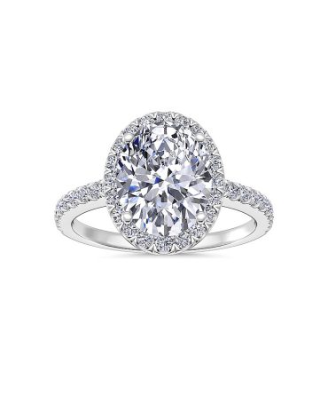Brinna Moissanite-Diamond Engagement Ring