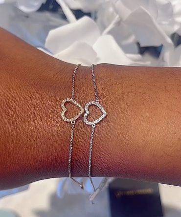 Daniella Heart Diamond Bracelet