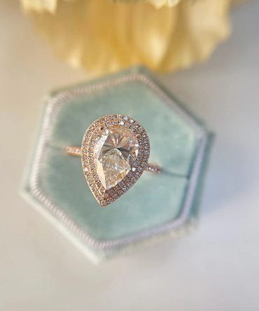 Bella Moissanite-Diamond Engagement Ring