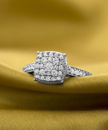 Asha Diamond Engagement Ring