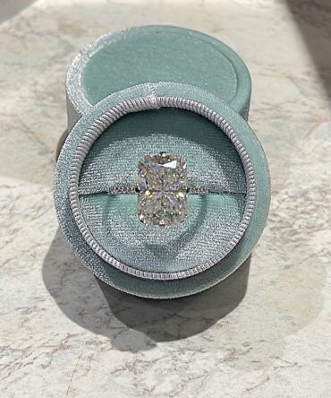Mikana Moissanite-Diamond Engagement Ring