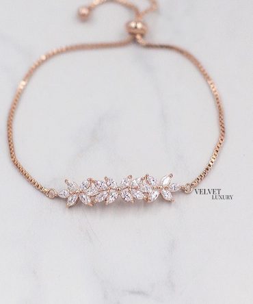 Evelyn Vintage Diamond Bracelet
