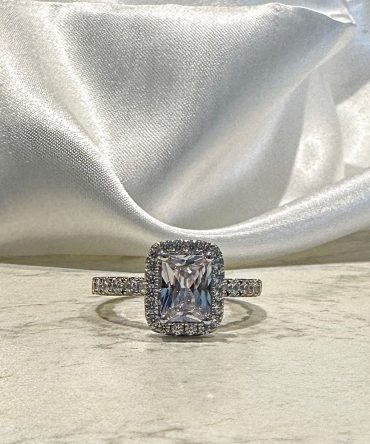 Mia Moissanite-Diamond Engagement Ring