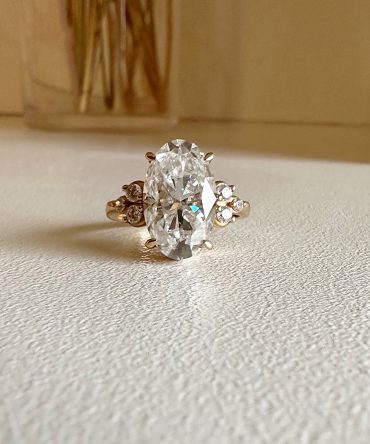Oakleigh Moissanite-Diamond Engagement Ring