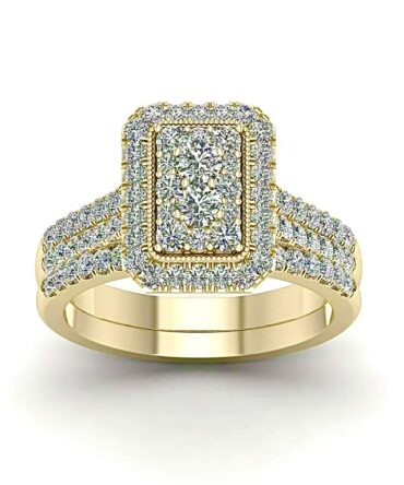 Georgina Diamond Bridal Set