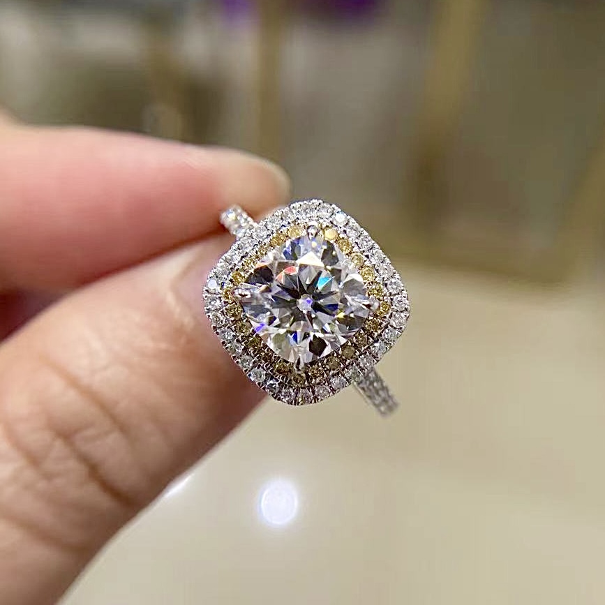 Isabelle Lab-Diamond Engagement Ring