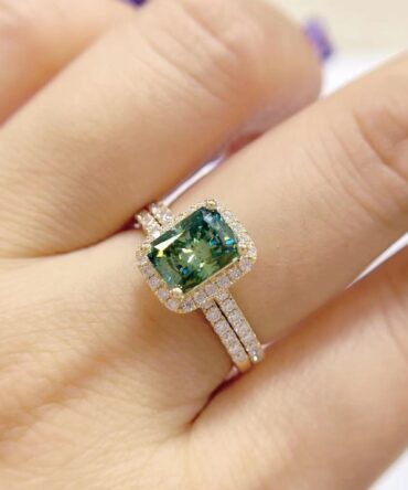 Clarissa Moissanite - Diamond Bridal Ring Set