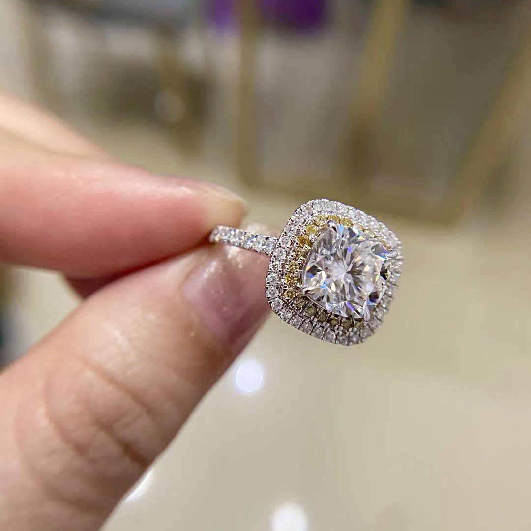 Isabelle Lab-Diamond Engagement Ring - Image 2