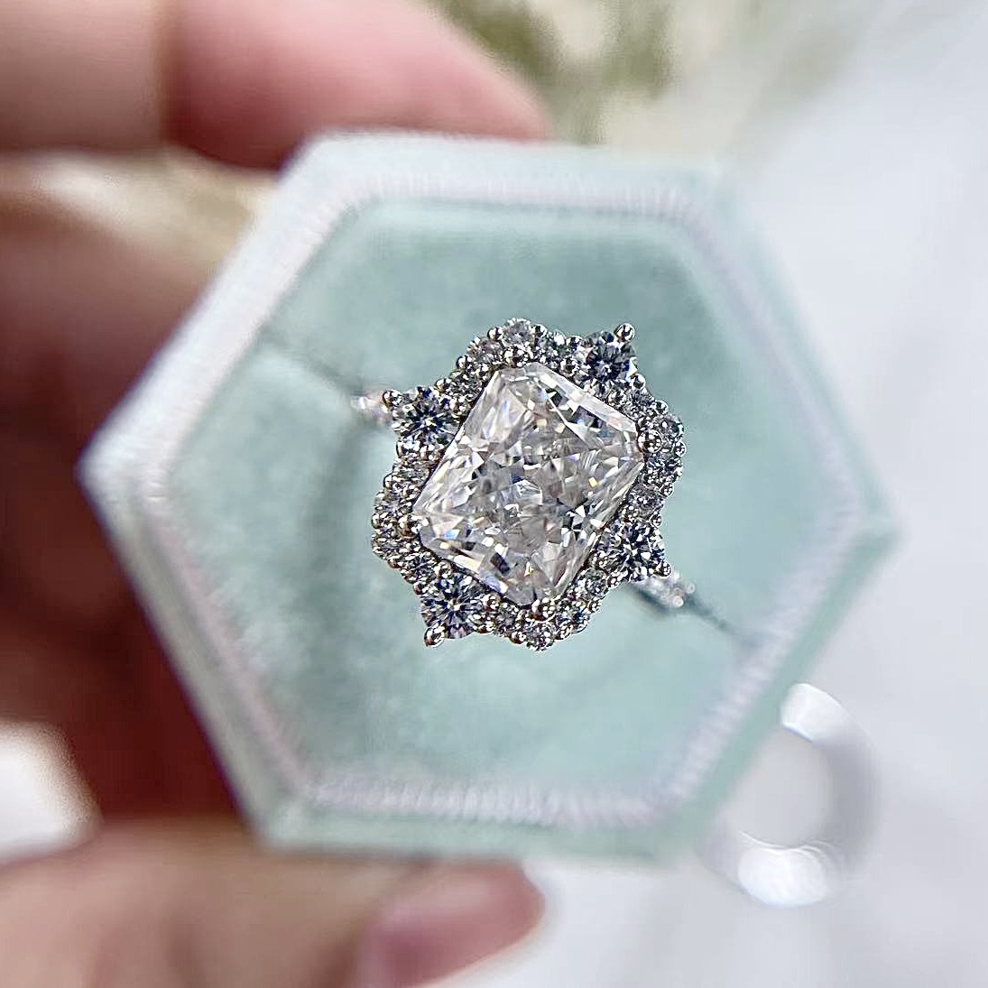 Mystique Lab-Diamond Engagement Ring - Image 3