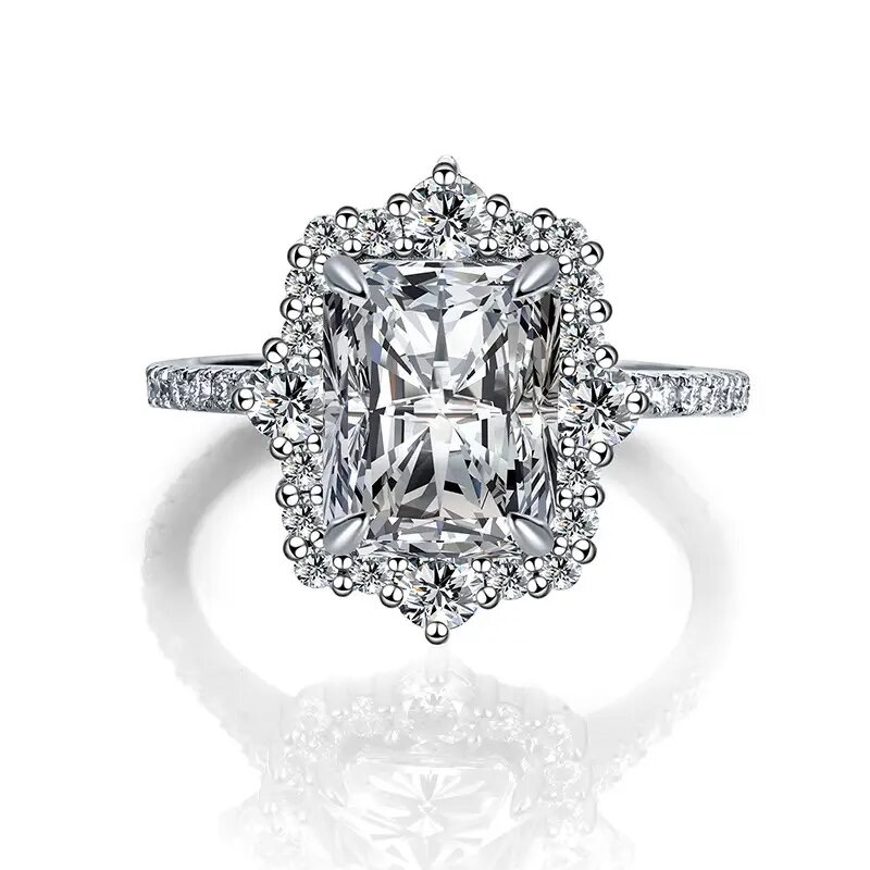 Mystique Lab-Diamond Engagement Ring