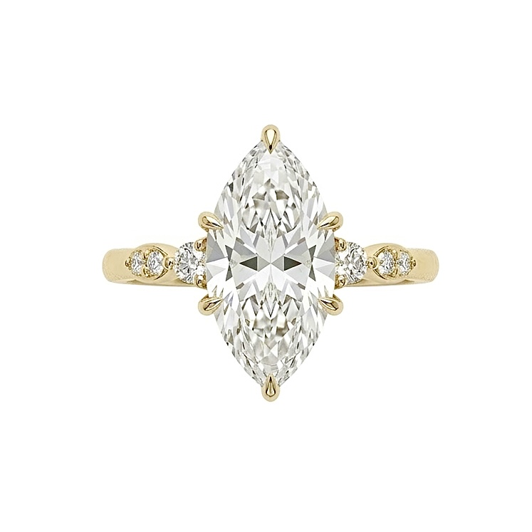 Cicily Lab-Diamond Engagement Ring