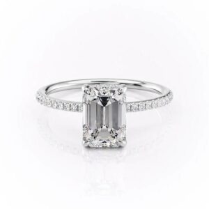 Georgette Lab-Diamond Engagement Ring