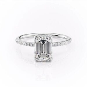 Georgette Lab-Diamond Engagement Ring