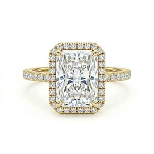 Blossom Lab-Diamond Engagement Ring