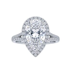 Freya Pear Lab-Diamond Engagement Ring