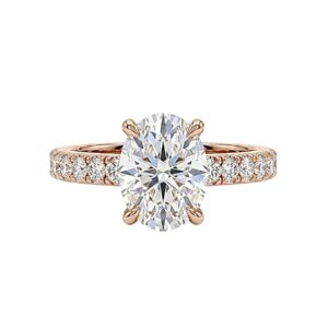 Charlotte Lab-Diamond Engagement Ring