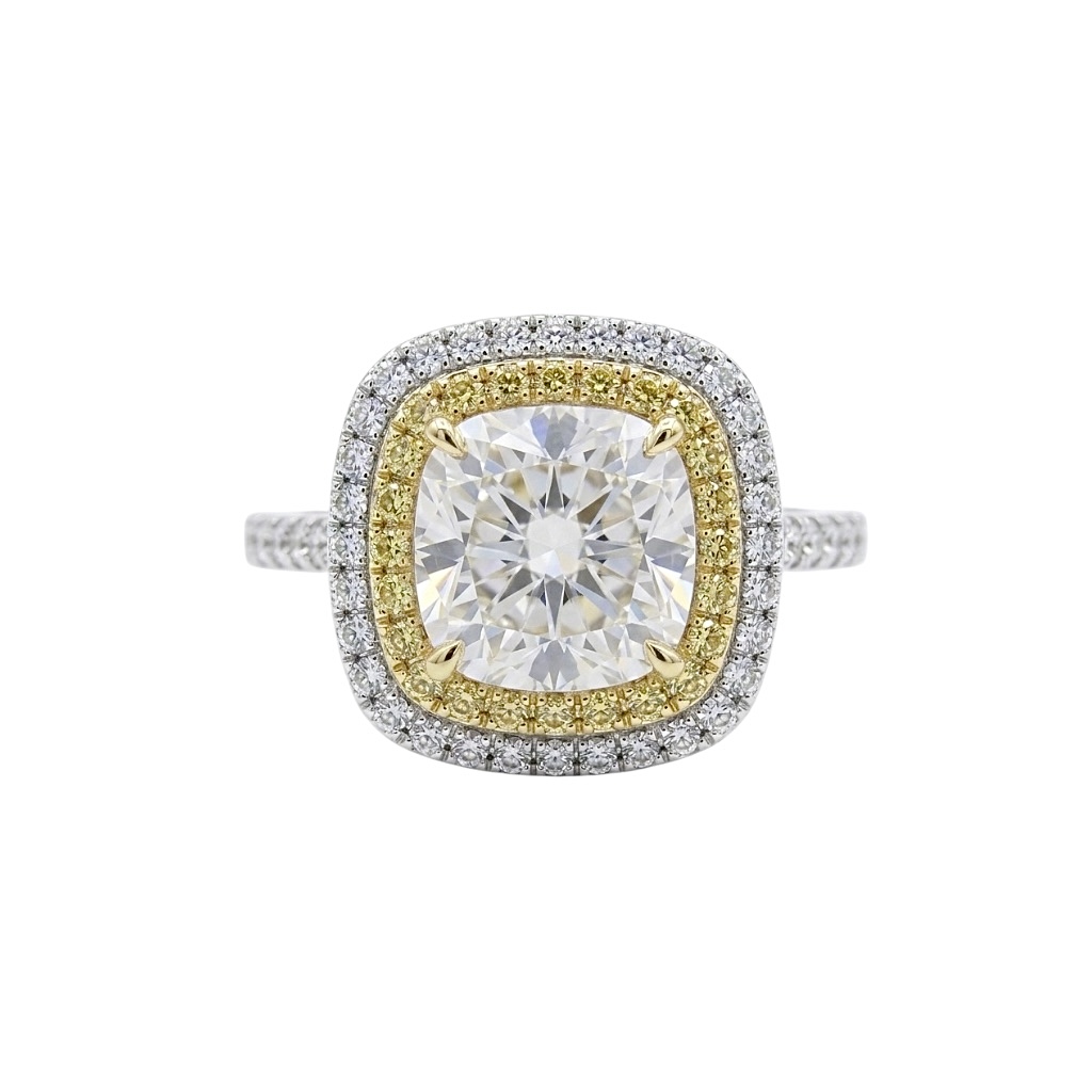 Isabelle Lab-Diamond Engagement Ring - Image 4
