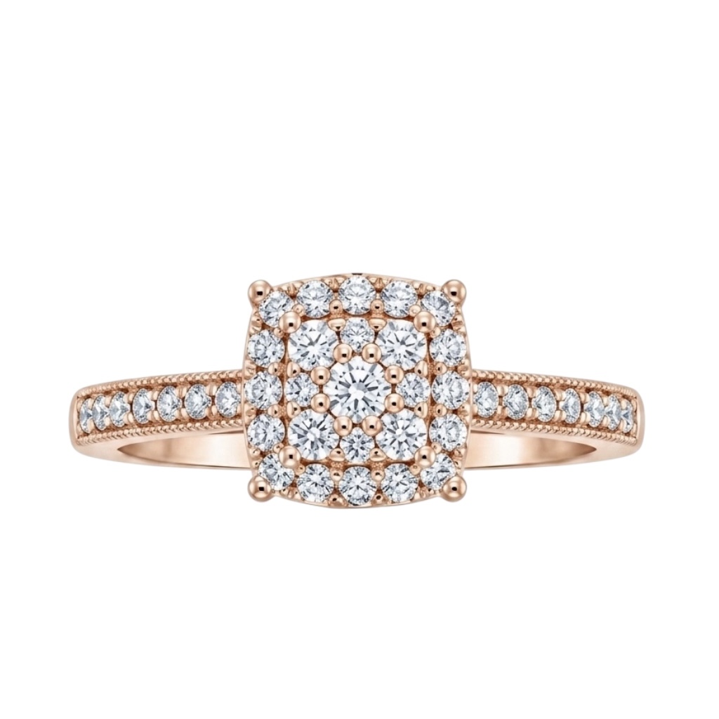 Asha Diamond Engagement Ring - Image 4