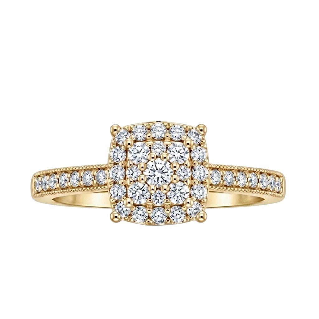 Asha Diamond Engagement Ring - Image 3