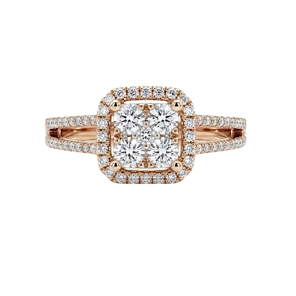 Keisha Diamond Engagement Ring - Image 3