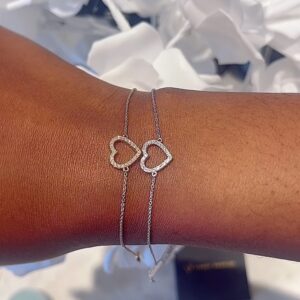 Daniella Heart Diamond Bracelet