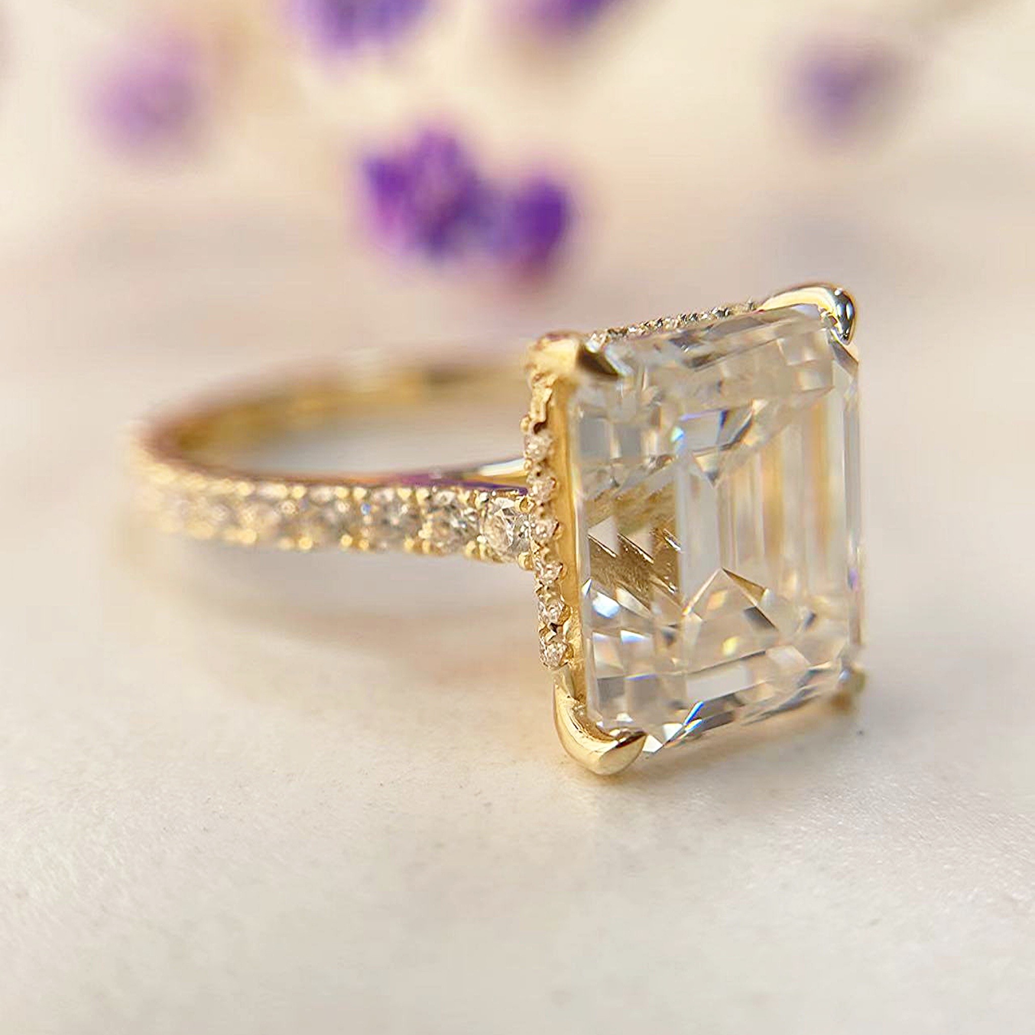 Emberlynn Lab-Diamond Engagement Ring - Image 8