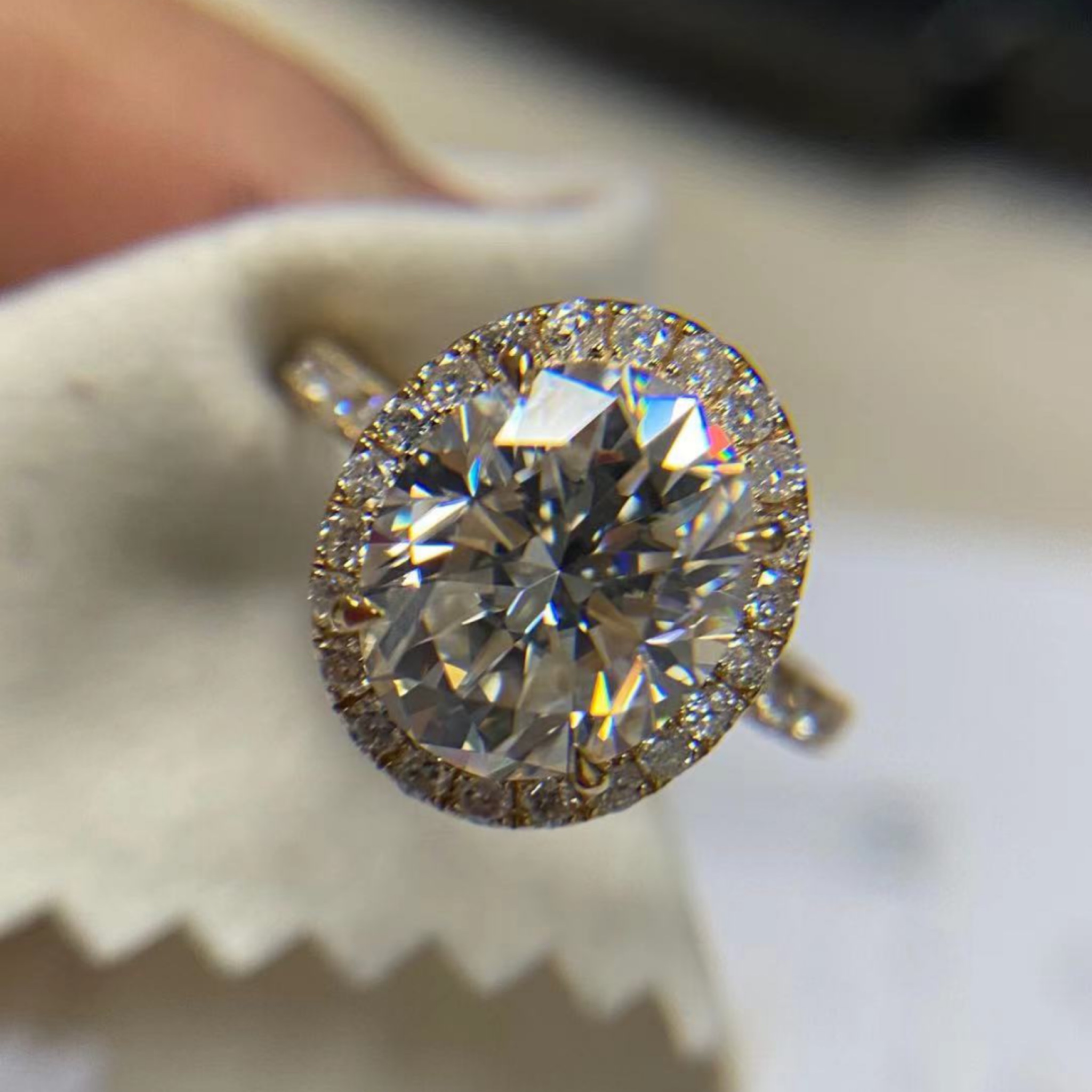 Brinna Lab-Diamond Engagement Ring - Image 9