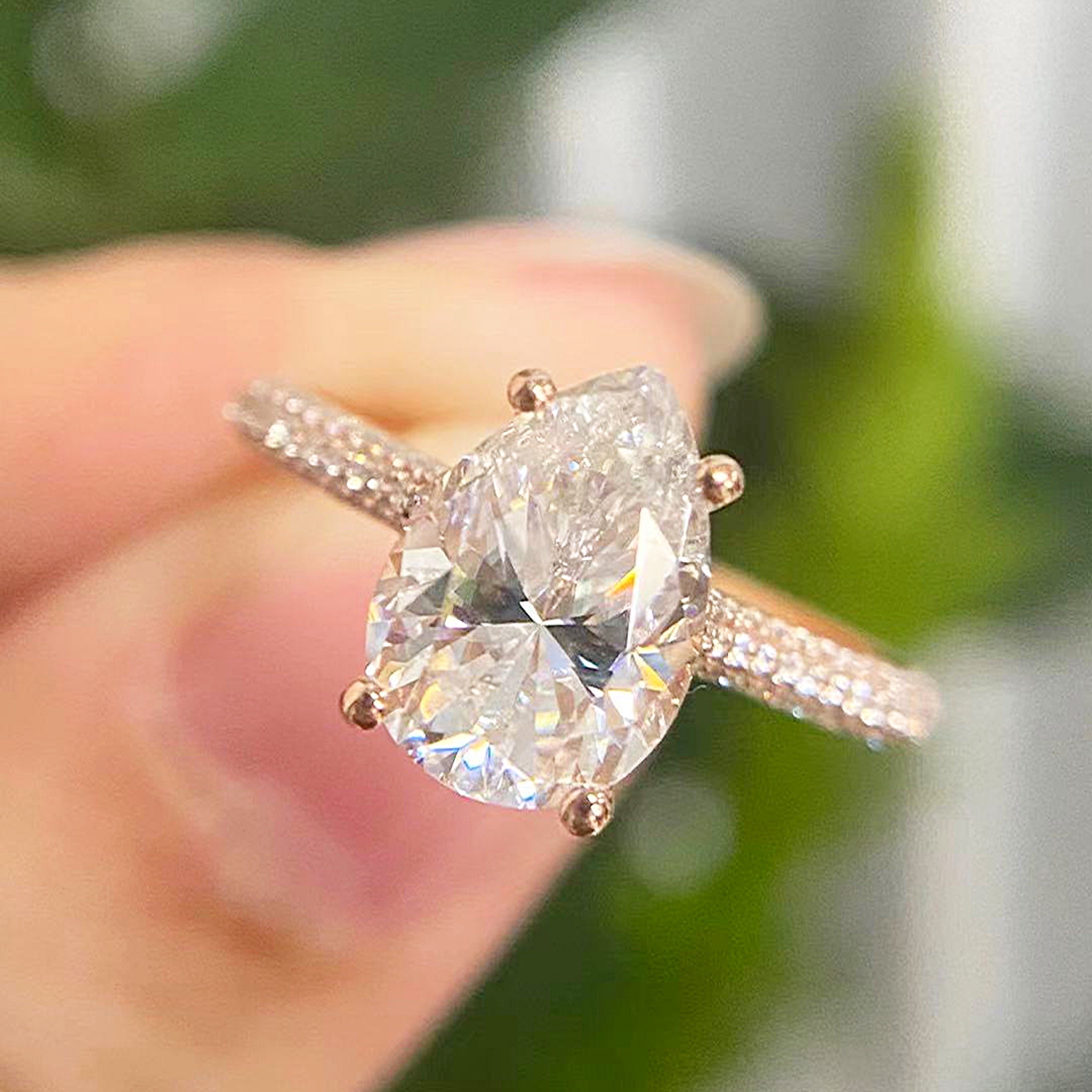Sophia Lab-Diamond Engagement Ring