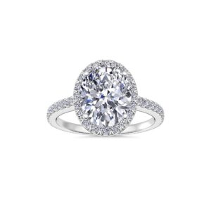 Brinna Lab-Diamond Engagement Ring