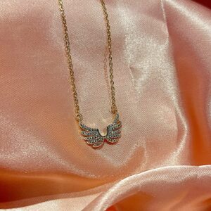 Angel Wings Diamond Necklace