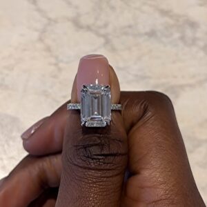 Monique Lab Diamond Engagement Ring