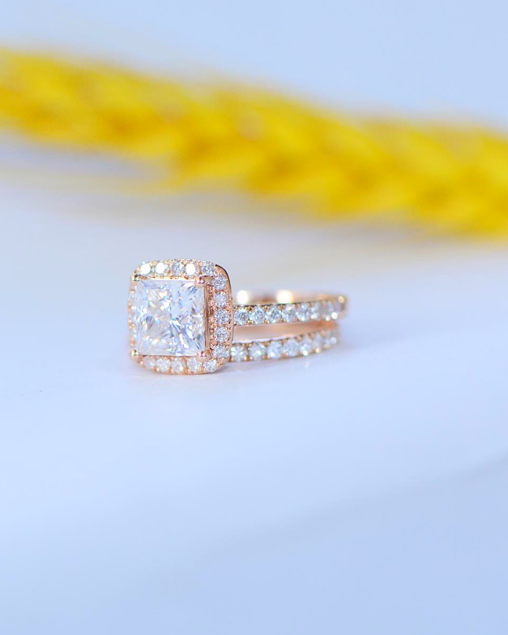 Clara Lab - Diamond Bridal Ring Set - Image 2