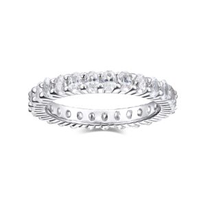 Oceana Lab Oval Eternity Band