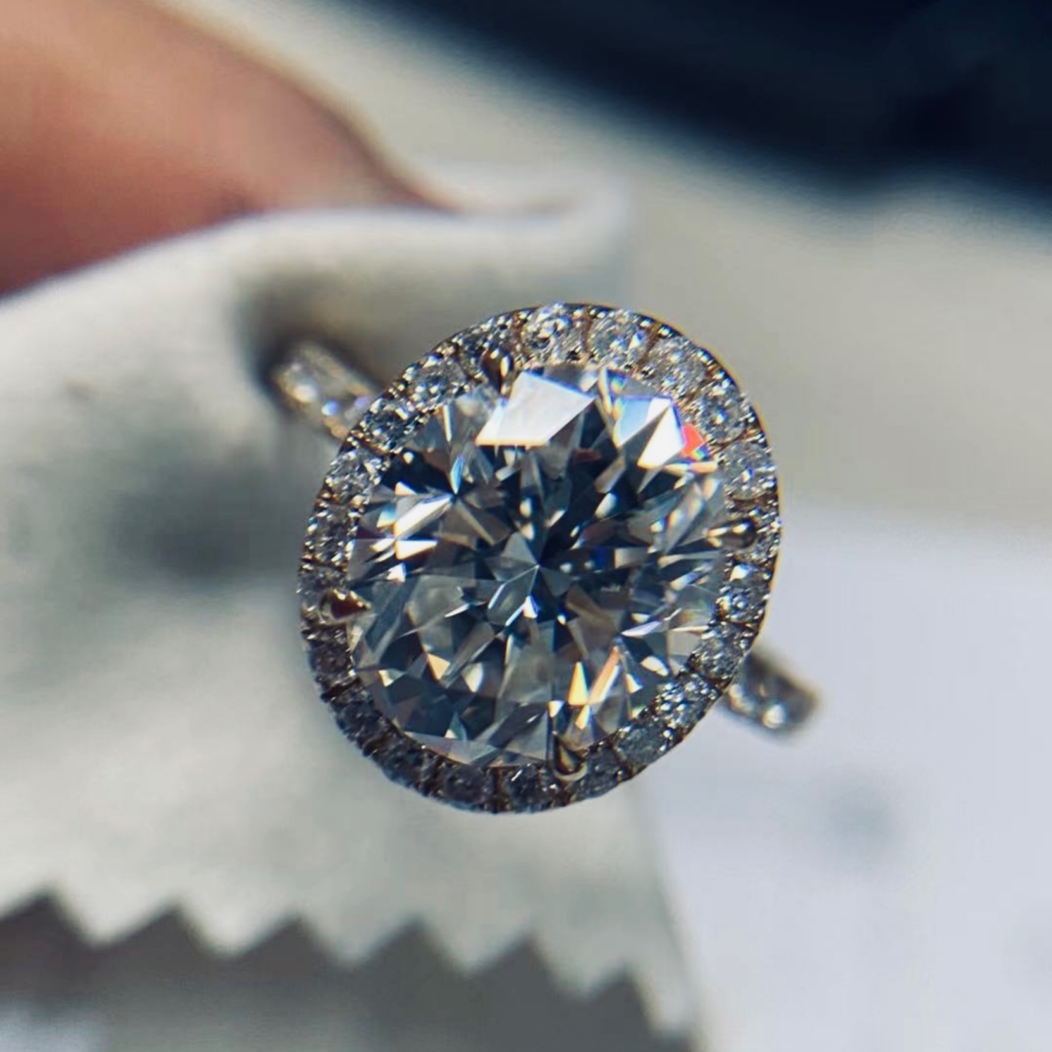 Brinna Lab-Diamond Engagement Ring - Image 8