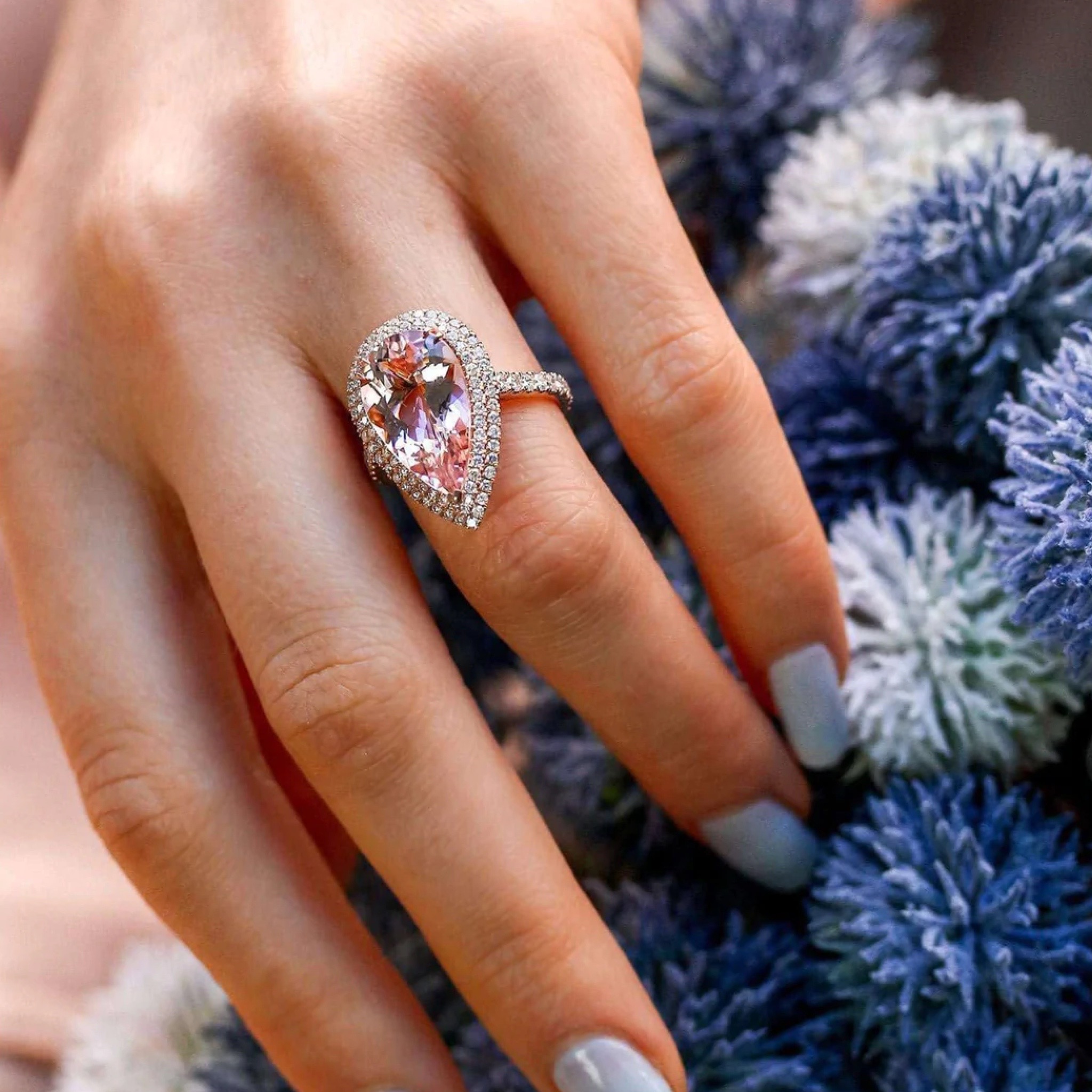 Bella Lab-Diamond Engagement Ring - Image 2