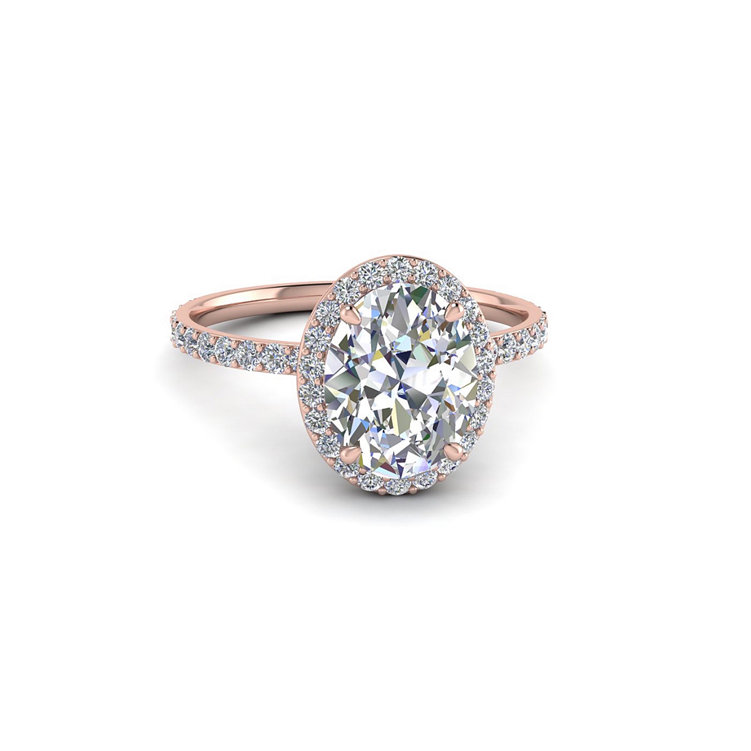 Brinna Lab-Diamond Engagement Ring - Image 4