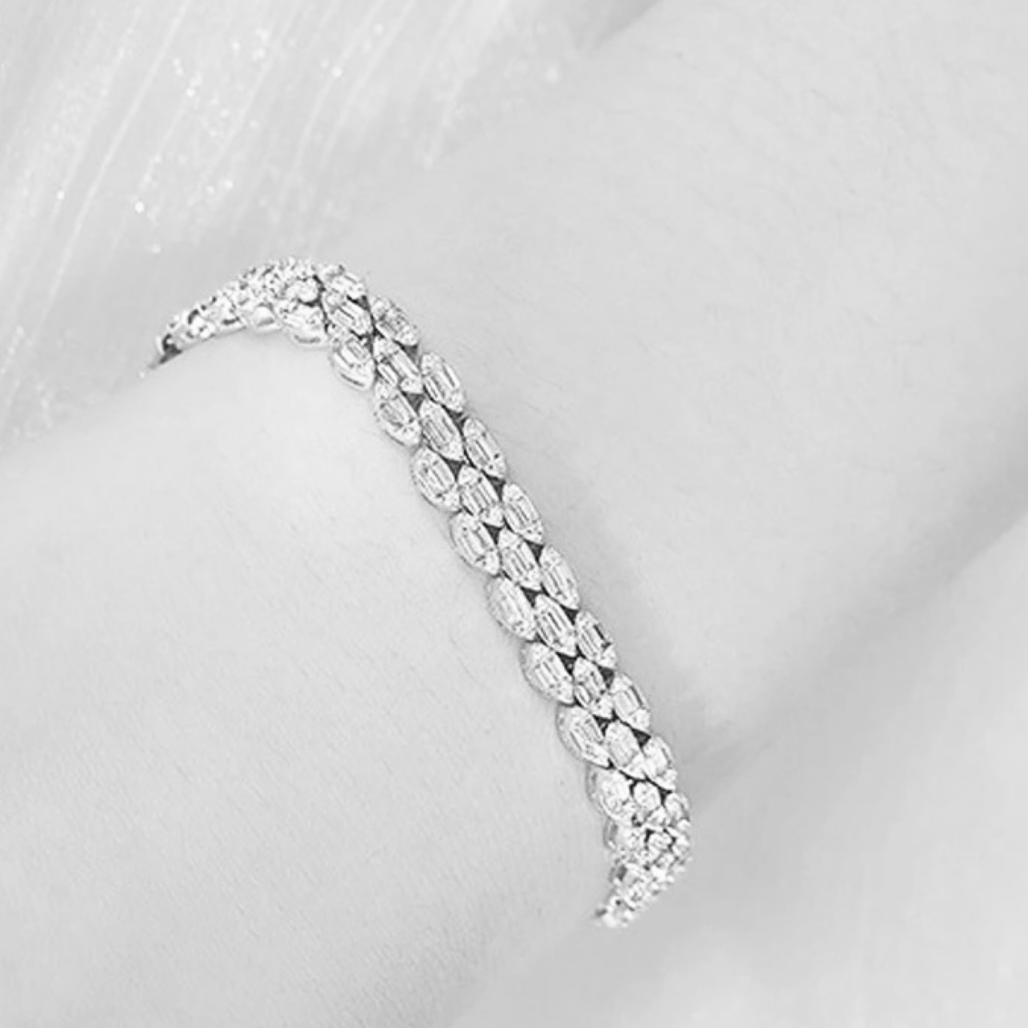 Camille Diamond Tennis Bracelet - Image 2