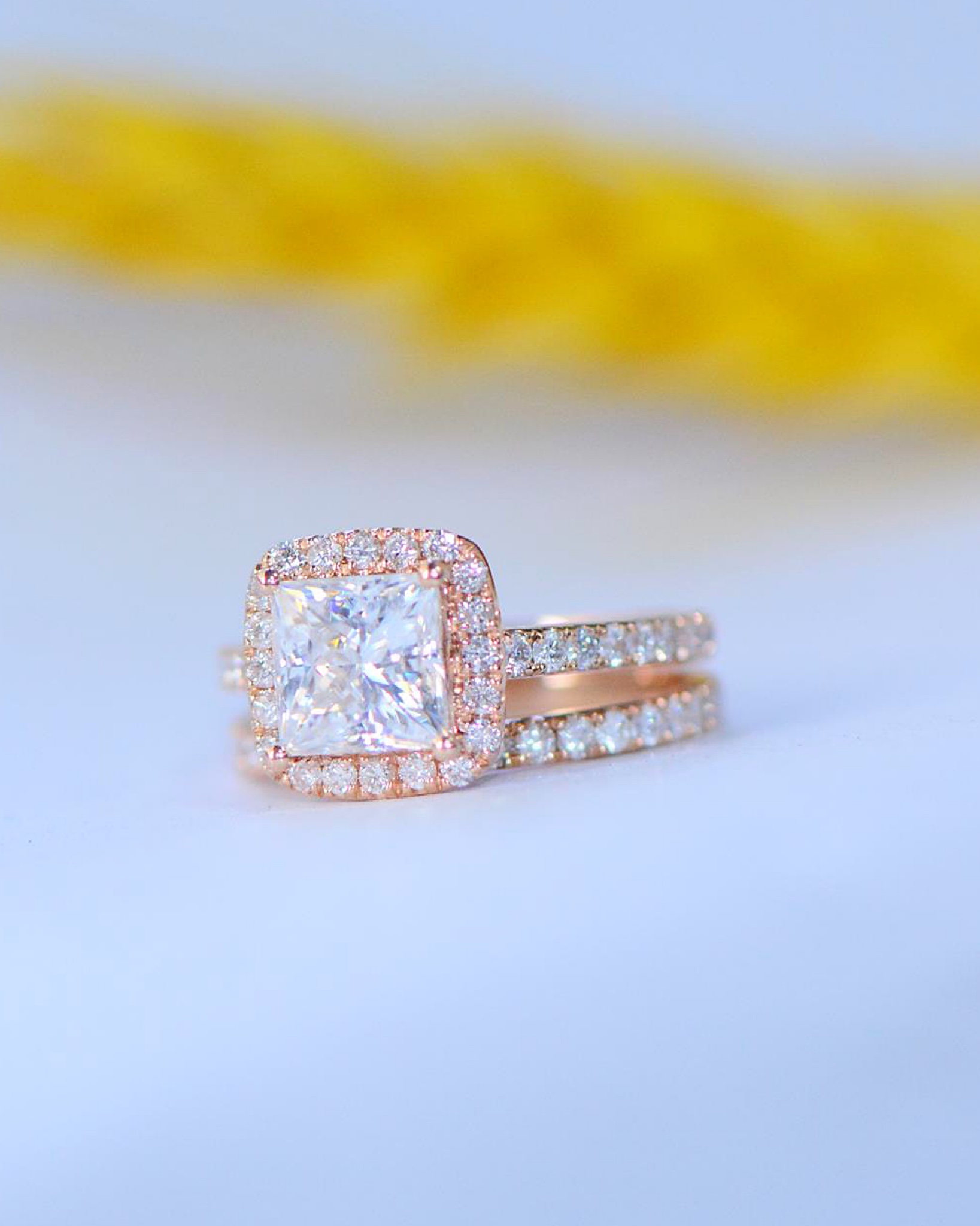 Clara Lab - Diamond Bridal Ring Set - Image 3