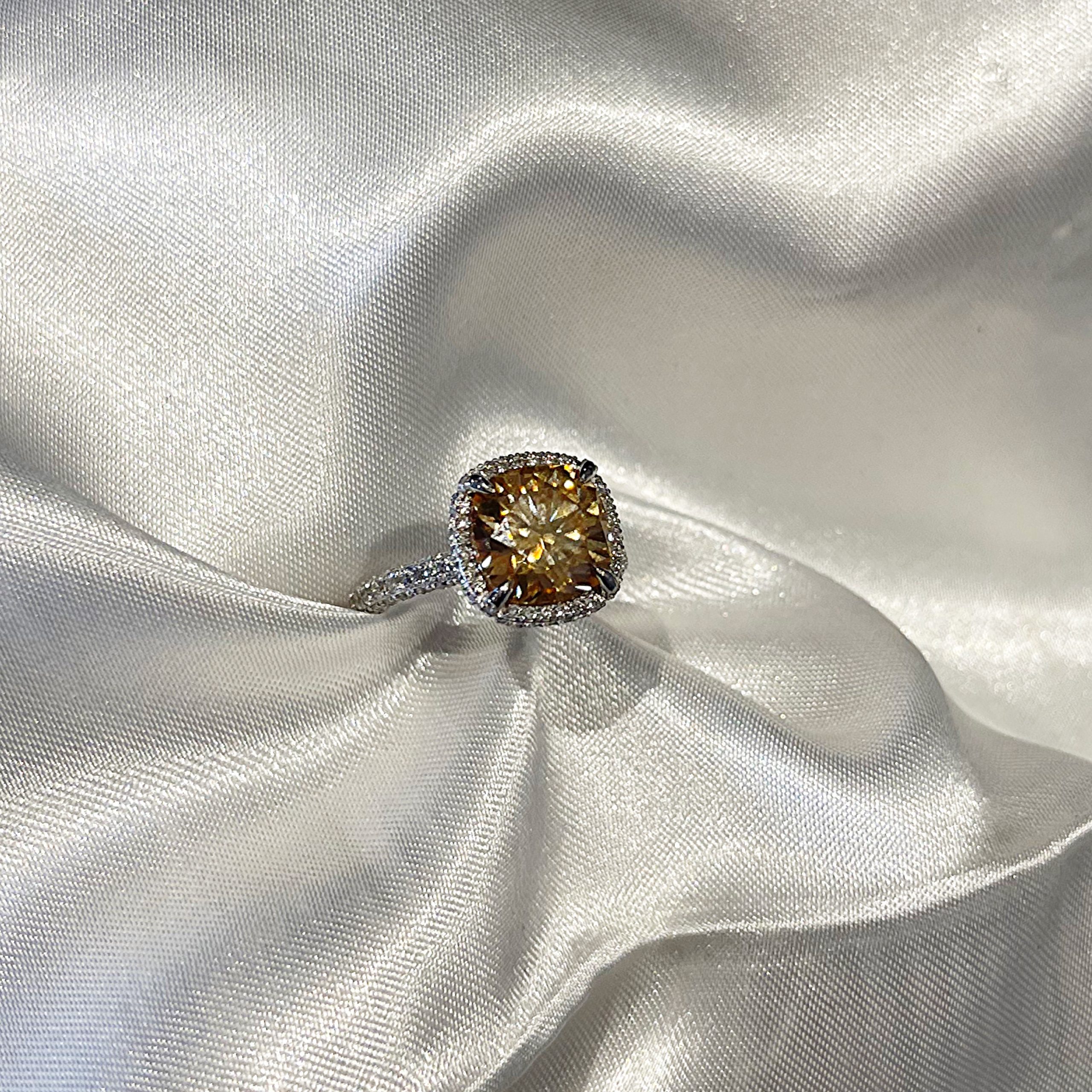 Harper Lab-Diamond Engagement Ring - Image 5