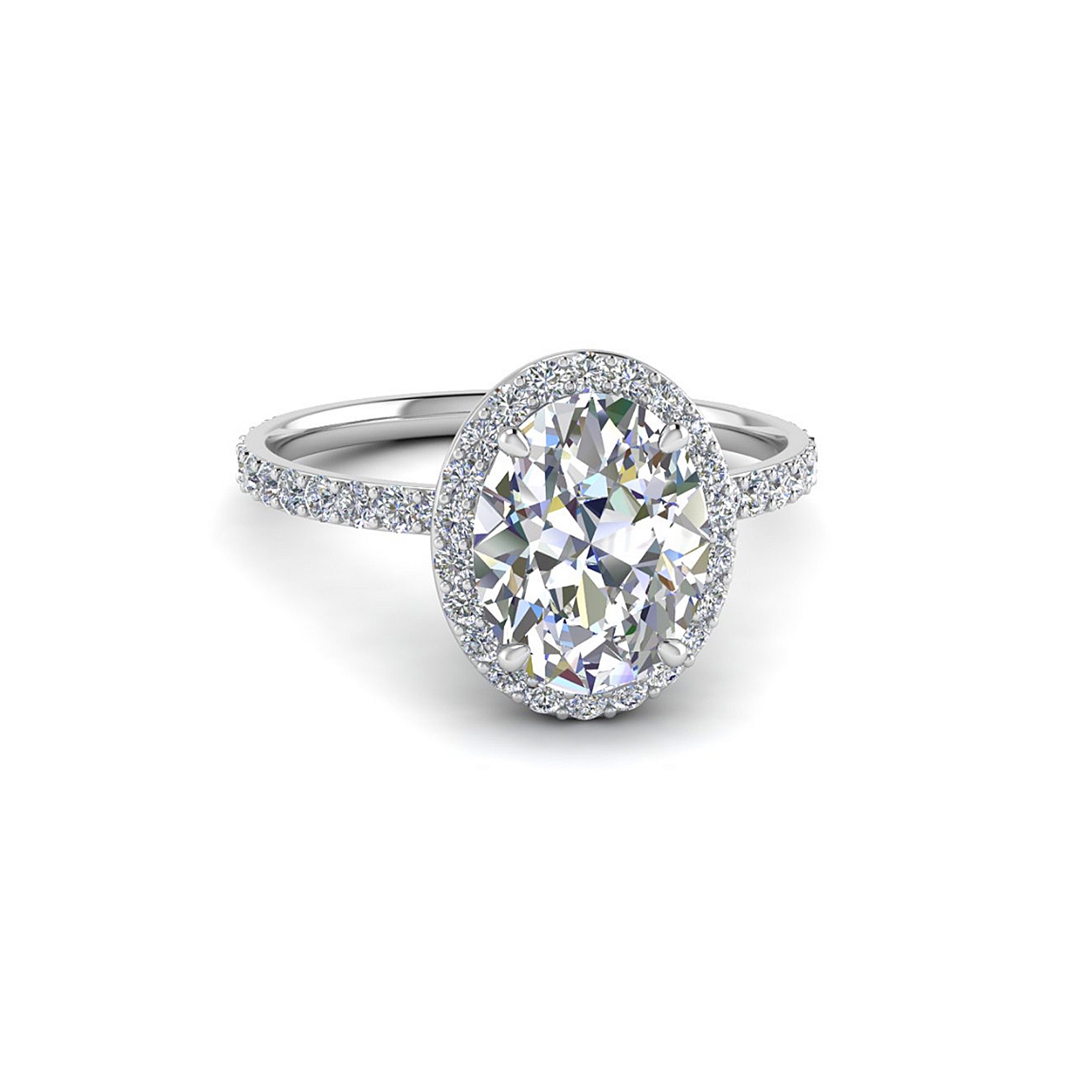 Brinna Lab-Diamond Engagement Ring - Image 2