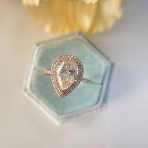 Bella Lab-Diamond Engagement Ring