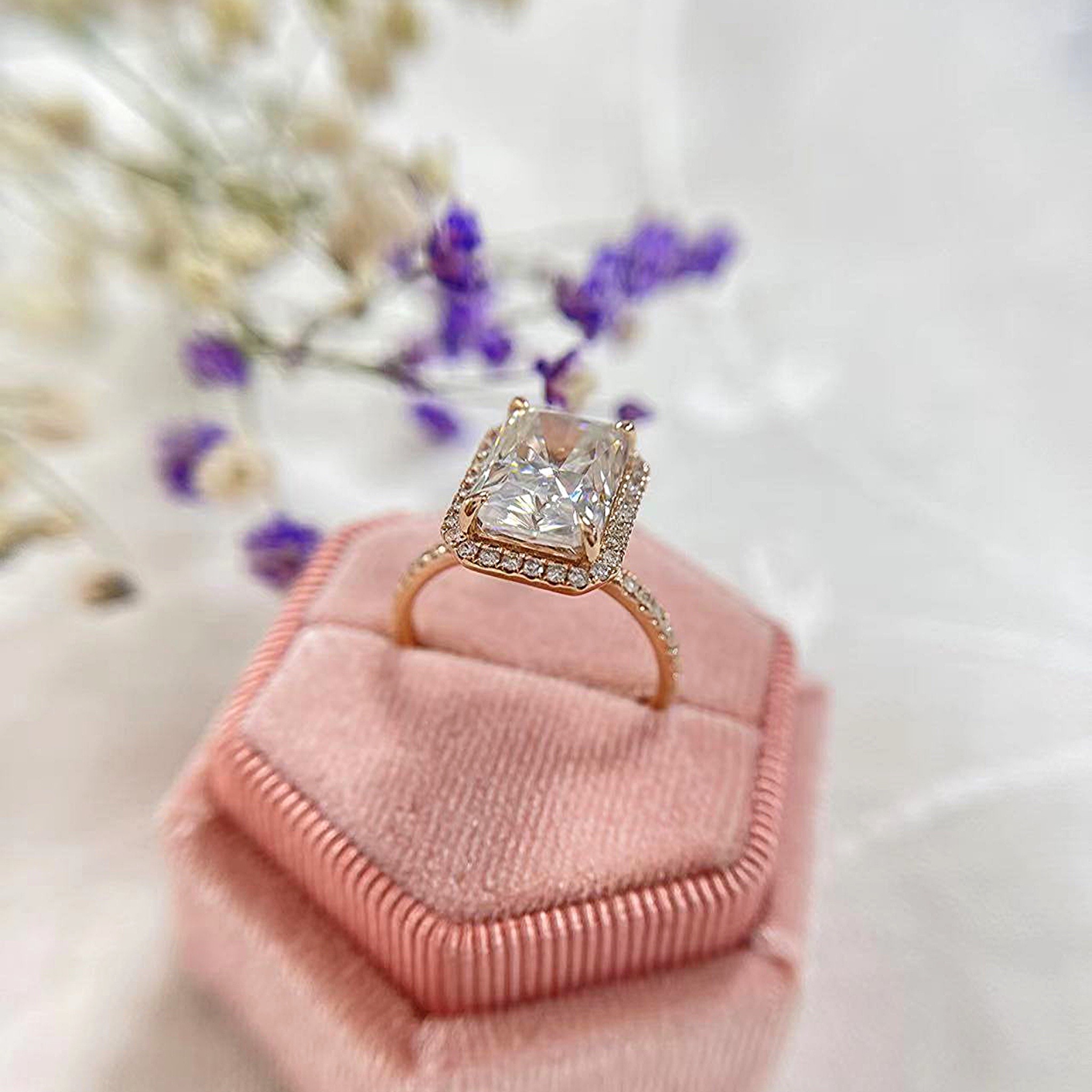 Blossom Lab-Diamond Engagement Ring - Image 6