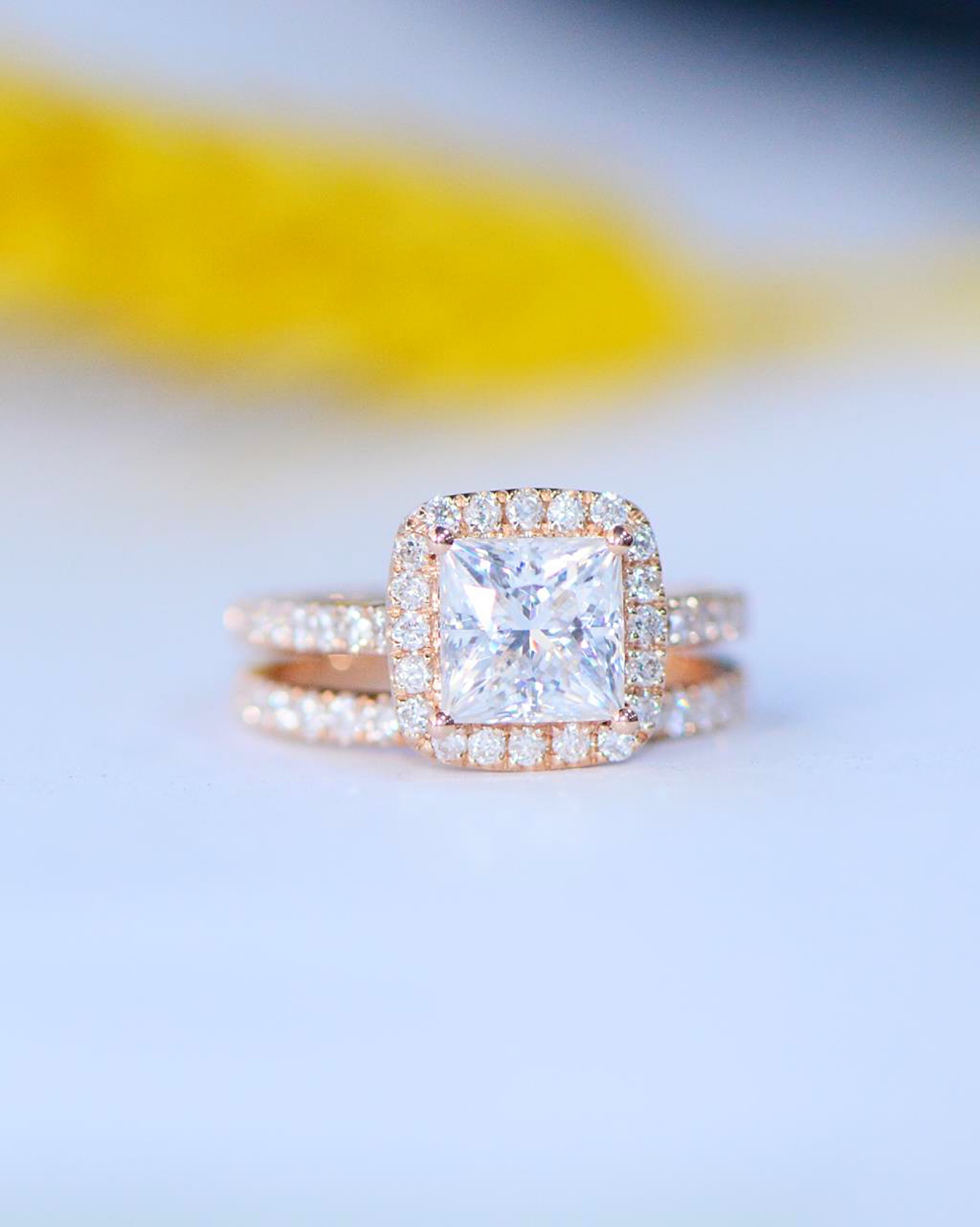 Clara Lab - Diamond Bridal Ring Set - Image 5