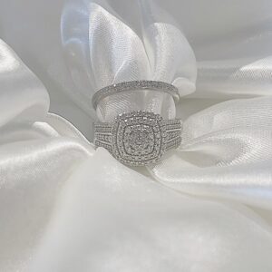 Gardenia Diamond Bridal Set