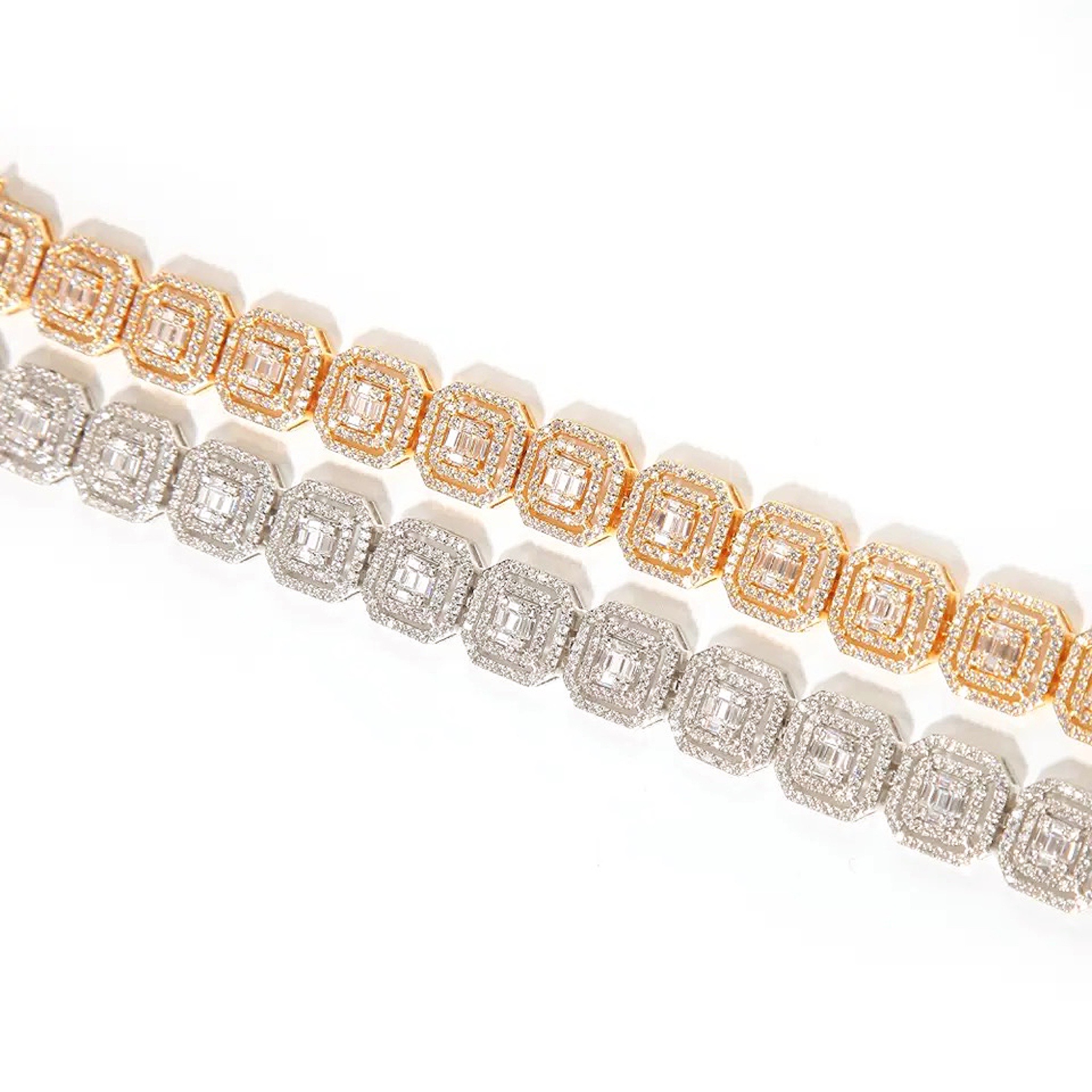 Taytum Octagon Diamond Bracelet - Image 5