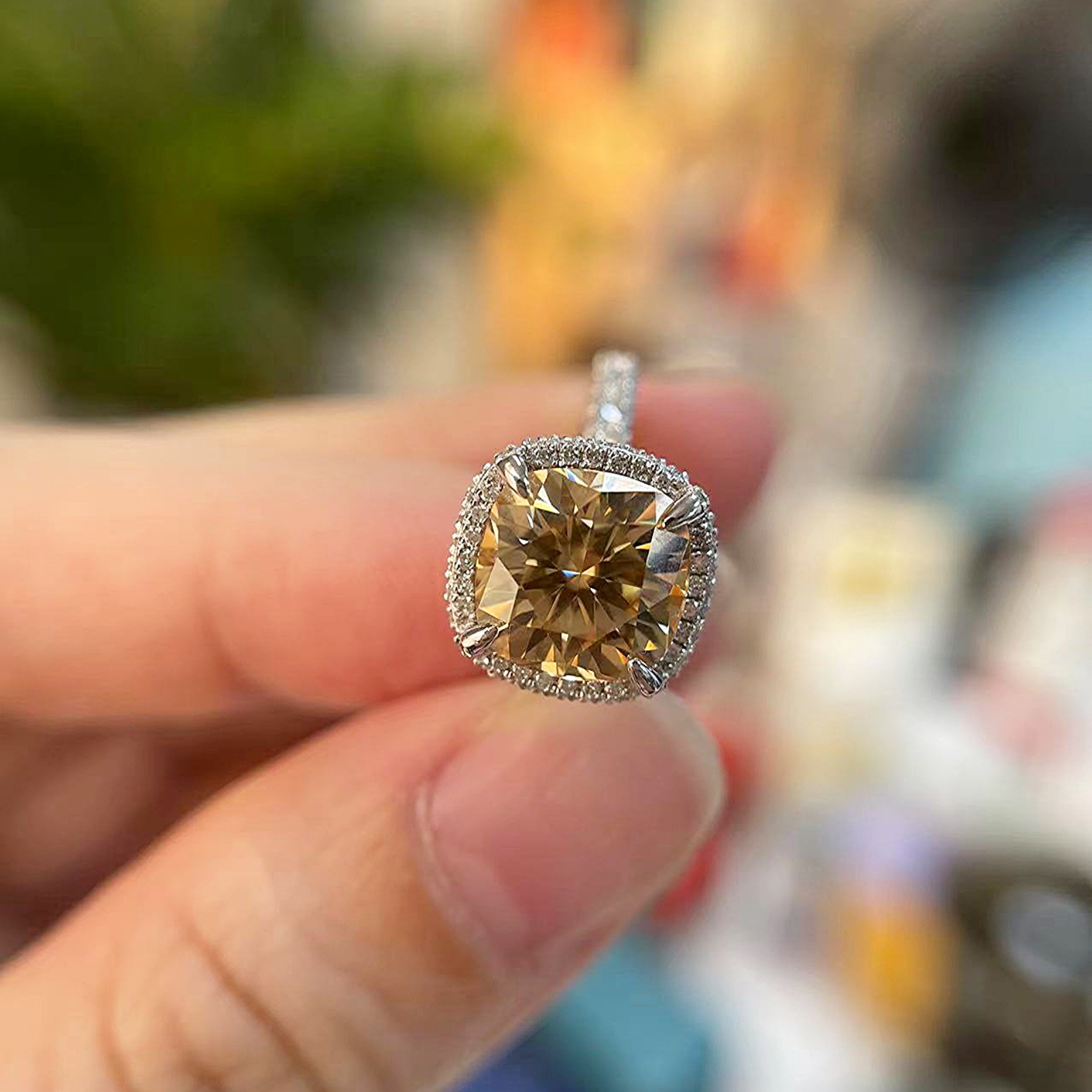 Harper Lab-Diamond Engagement Ring - Image 6