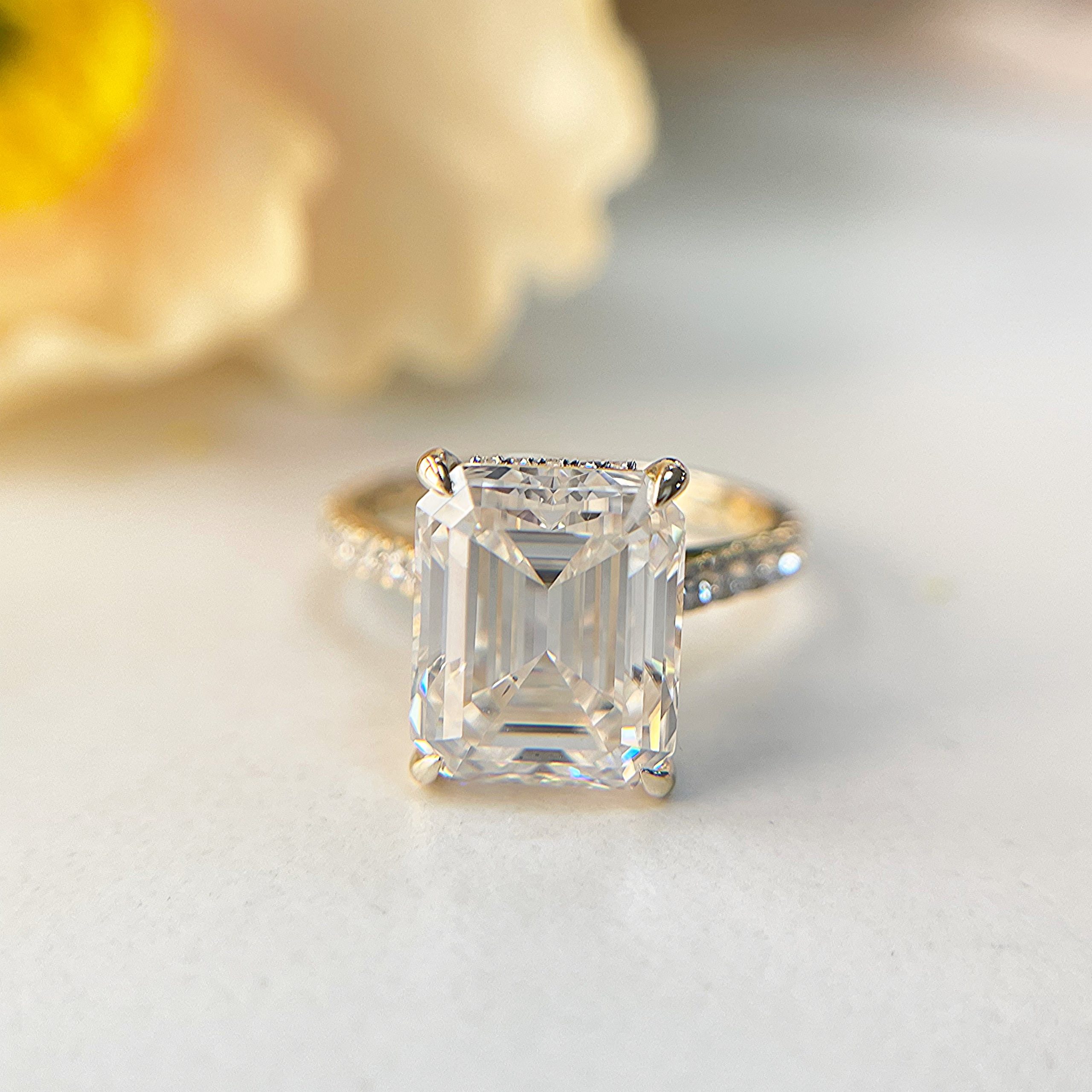 Emberlynn Lab-Diamond Engagement Ring - Image 9