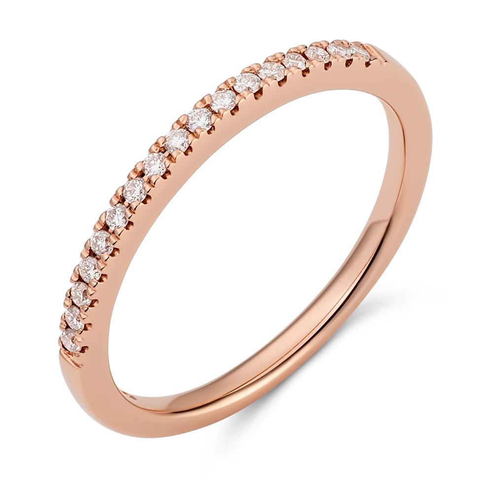 Lydia Half Eternity Band - Image 9