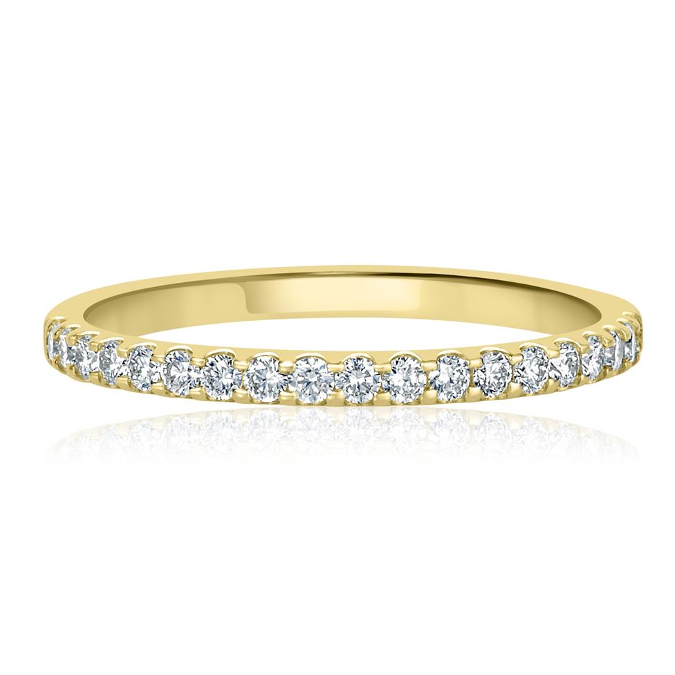 Lydia Half Eternity Band - Image 4
