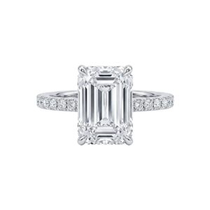 Monique Lab Diamond Engagement Ring
